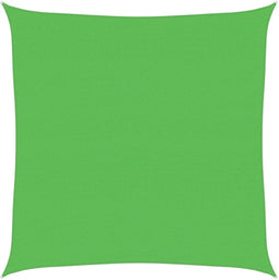 vidaXL - Zonnezeil - 6x6 m - HDPE - lichtgroen