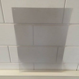 Klika - Prijskaarthoes vertikaal voor 500x700mm - 10 stuks
