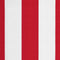 vidaXL - Vervangingsdoek - voor - luifel - gestreept - 6x3 - m - rood - en - wit
