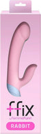 Ffix Rabbit vibrator op batterijen Roze