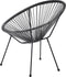 Feel Home - Acapulco stoel - 2 stuks - Zwart