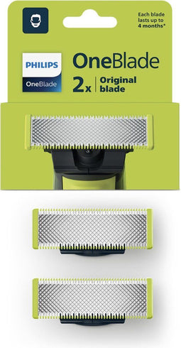 Philips OneBlade QP220/51 - Scheermes - 2x vervangmesjes - Zilver (2 stuks)