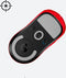 Logitech G Pro X SUPERLIGHT - Draadloze Esports Gaming Muis - HERO 25K sensor - Rood
