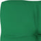 vidaXL - Palletkussen - 50x50x12 - cm - stof - groen