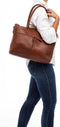 BURKELY Valerie - Laptoptas 15.6'' - Leer - Cognac