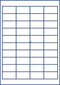 Avery 4780 - Universele Etiketten - 48,5 x 25,4 mm - Permanent klevend (1000 stuks)