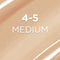 L'Oréal Paris True Match Nude Volumegevend Getint Serum Foundation met hyaluronzuur - 4-5 Medium - 30ml - Vegan