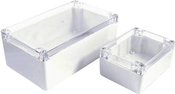 Camdenboss 7200-232C Installatiebehuizing 222 x 146 x 75 Polycarbonaat Grijs-wit (RAL 7035), Helder 1 stuk(s)