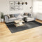 vidaXL - Vloerkleed - IZA - laagpolig - Scandinavisch - 200x280 - cm - antraciet