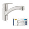 GROHE Start Keukenmengkraan - lage uitloop - uittrekbare handdouche - supersteel (RVS look) - 30307DC1