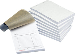 Schrijfblok Kassablok | papier | 10x15cm | 25 stuks