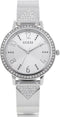 Guess Tri Luxe GW0474L1 Horloge - Staal - Zilverkleurig - Ø 32 mm