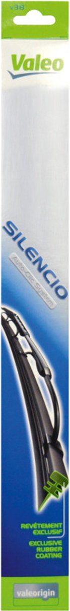 Valeo V6 Silencio - Ruitenwisser 45 cm - Perfect zicht - Zwart