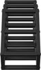 vidaXL - Flessenrek - voor - 9 - Flessen - - - 63 - x - 16,5 - x - 25 - cm - - - Gepoedercoat - Staal