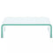 vidaXL - Tv-meubel/monitorverhoger - transparant - 40x25x11 - cm - glas