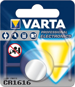 Varta CR1616 - Batterij - 55mAh - Zilver