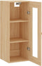 vidaXL - Hangkast - 34,5x34x90 - cm - sonoma - eikenkleurig