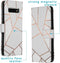 iMoshion Hoesje Geschikt voor Samsung Galaxy S10 Hoesje Met Pasjeshouder - iMoshion Design Softcase Bookcase - Wit / Meerkleurig / Goud / White Graphic