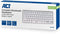 ACT AC5605 - Bluetooth Toetsenbord - Azerty/BE layout - Wit