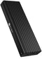Icy Box IB-1817MCT-C31 - Externe behuizing - M.2 30mm/42mm/60mm/80mm - USB 3.2 Gen2 type-C - Zwart