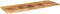 vidaXL - Tafelblad - rechthoekig - 140x50x2,5 - cm - massief - ruw - mangohout