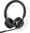 Nedis CHSTB310BK - Draadloze Bluetooth kantoorheadset - Flexibele microfoon - Zwart