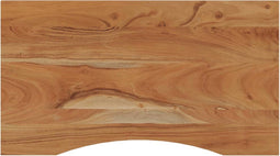 vidaXL - Bureaublad - rechthoekig - 100x50x2,5 - cm - massief - acaciahout