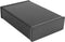 Hammond Electronics 1455U2802BK Universele behuizing 280 x 191 x 66 Aluminium Geëxtrudeerd Zwart (geëloxeerd) 1 stuk(s)