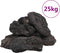 vidaXL - Lavastenen - 25 - kg - 10-30 - cm - zwart
