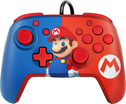 PDP Mario REMATCH - Gamecontroller - 3,5 mm audio-aansluiting - Blauw Rood