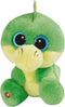Nici pluche knuffel - draak Mcdamon - groen - 15 cm