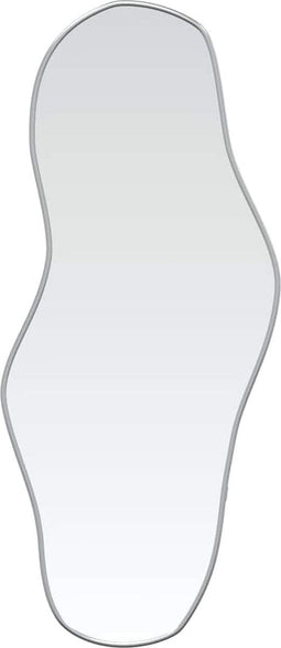 vidaXL - Wandspiegel - 60x25 - cm - zilverkleurig
