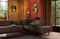 BePureHome Statement Hoekbank Links - Ecoleer - Grijs - 77x274x210