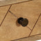 vidaXL - Schrijftafel - met - lades - 110x50x76 - cm - massief - mangohout