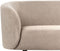 LOEN - Driezitsbank - Taupe - Polyester