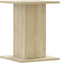 vidaXL - Speakerstandaards - 2 - st - 30x30x40 - cm - bewerkt - hout - sonoma - eiken
