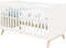 Bopita Fenna Bedbank - 70x140 cm. - Wit/Naturel