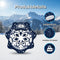 Volwassen PVC opblaasbaan 120 cm - sneeuwvliegen