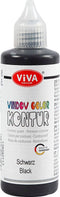 Viva Window Color Contour 90ml, Contour Schwarz