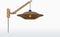 GOOD&MOJO Wandlamp Bali - Bamboe/Zwart - 55x44x44cm - Binnen Scandinavisch,Bohemian