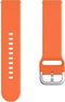 iMoshion Bandje Geschikt voor Samsung Galaxy Watch Active 2 (44mm) / Galaxy Watch Active 2 (40mm) / Galaxy Watch (42mm) / Galaxy Watch 40 mm / Galaxy Watch 3 41mm - iMoshion Siliconen bandje - Oranje