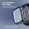 imoshion Screenprotector - Geschikt voor Apple Watch Series 4 / 5 / 6 / SE - 40mm - Full Cover Hard Case / Beschermend Hoesje - Donkerblauw