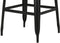 Kruk Home ESPRIT Zwart Hout Metaal 41 x 38 x 96 cm