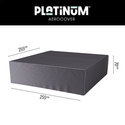 Platinum AeroCover - Loungesethoes - 255x255xH70cm - Ademend - Waterproof - Hoge kleurechtheid