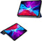 imoshion Tablet Hoes - Geschikt voor iPad Pro 12.9 (2020) / Pro 12.9 (2018) - Trifold Bookcase - Donkerblauw