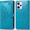 iMoshion Hoesje Geschikt voor Xiaomi Redmi Note 12 Pro Plus Hoesje Met Pasjeshouder - iMoshion Mandala Bookcase - Turquoise
