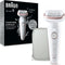 Braun Silk·épil 9 - Epilator - MicroGrip 40 pincetten - Goud Wit
