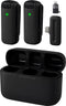 Nuvance - Draadloze Microfoon Set - 2 Lavalier Microfoons met Oplaadcase - USB-C (2 stuks)