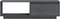 vidaXL - Tv-meubel - 110x30x33,5 - cm - massief - grenenhout - grijs