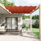 vidaXL - Luifel - verticaal - 180x270 - cm - oxford - stof - terracottakleurig
